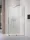 Zuhanykabin, Radaway Furo Brushed Nickel KDJ szögletes zuhanykabin 130x80 átlátszó jobbos