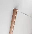 Zuhanykabin, Radaway Furo Brushed Copper KDJ szögletes zuhanykabin 140x120 átlátszó balos