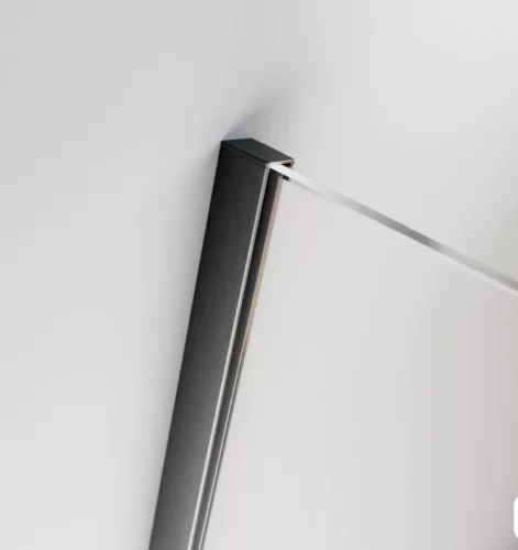 Zuhanykabin, Radaway Furo Brushed GunMetal KDJ szögletes zuhanykabin 130x80 átlátszó jobbos