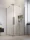 Zuhanykabin, Radaway Furo Brushed Nickel KDD szögletes zuhanykabin 100x110 átlátszó