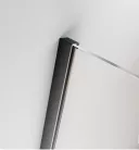 Zuhanykabin, Radaway Furo Brushed GunMetal KDD szögletes zuhanykabin 100x100 átlátszó