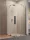 Zuhanykabin, Radaway Furo Brushed GunMetal KDD szögletes zuhanykabin 110x80 átlátszó
