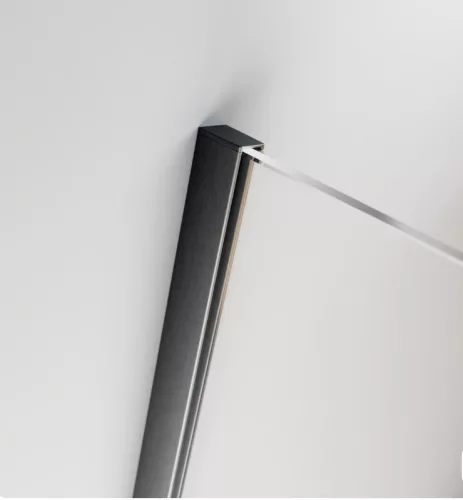 Zuhanykabin, Radaway Furo Brushed GunMetal KDD szögletes zuhanykabin 110x90 átlátszó