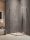 Zuhanykabin, Radaway Essenza Pro Brushed Nickel PDD íves szálcsiszolt króm zuhanykabin 90x80 átlá