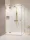 Zuhanykabin, Radaway Essenza Pro Brushed Gold KDJ szögletes zuhanykabin 90x70 átlátszó jobbos
