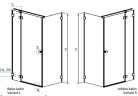 Zuhanykabin, Radaway Essenza Pro Brushed Gold KDJ szögletes zuhanykabin 110x70 átlátszó jobbos
