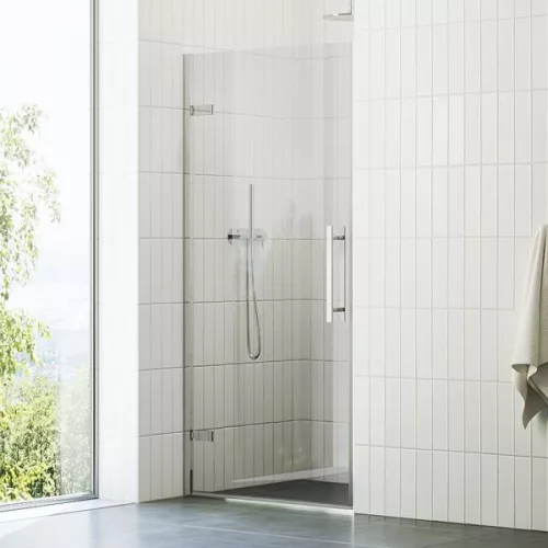 Zuhanyajtó, Ravak X0VV70A00Z1 Zuhanyajtó COSD1-90 króm + transparent