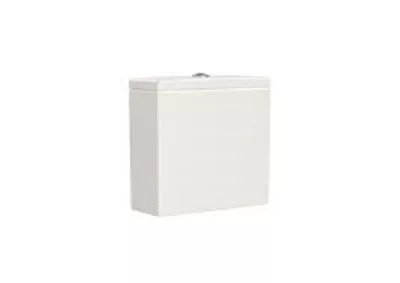 Öblítőtartály, Roca Inspira A341520650 Round / Square tartály 4,5/3 L, bézs