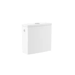   Öblítőtartály, Roca Ona A341680S00 monoblokkos Wc tartály, 4,5/3 L, oldalsó bekötésű, supraglaze