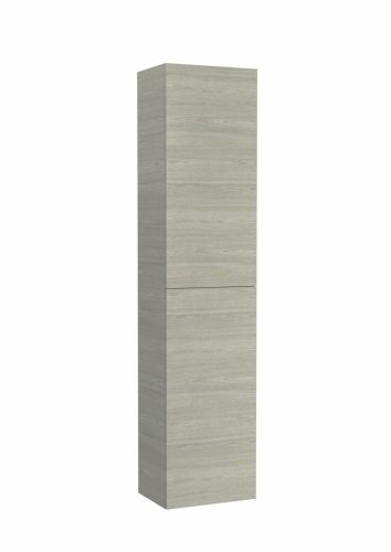 Álló szekrény, Roca Ona A857635512 kétajtós álló fürdőszoba szekrény 175 cm, világos tölgy