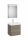 Komplett bútor, Roca Ona A851704511 mosdószekrény Pack mosdóval, tükörrel, sötét szilfa
