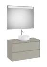 Komplett bútor, Roca Ona A851718510 mosdószekrény Pack ráültethető mosdóhoz, tükörrel