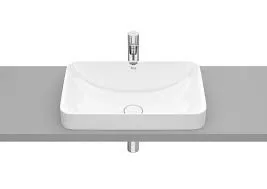 Mosdó, Roca Inspira A327534000 Square pultba építhető mosdó 550 mm