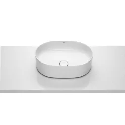   Mosdó, Roca Inspira A327520000 Round pultra ültethető mosdó 500x370x140