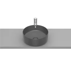   Mosdó, Roca Inspira A327523640 Round pultra ültethető mosdó 370 x 140 onyx