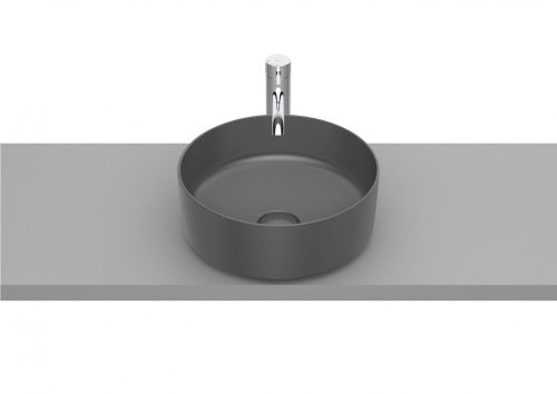 Mosdó, Roca Inspira A327523640 Round pultra ültethető mosdó 370 x 140 onyx
