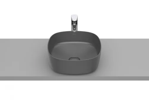 Mosdó, Roca Inspira A327502640 Soft pultra ültethető mosdó 370 x 370 x 140 onyx