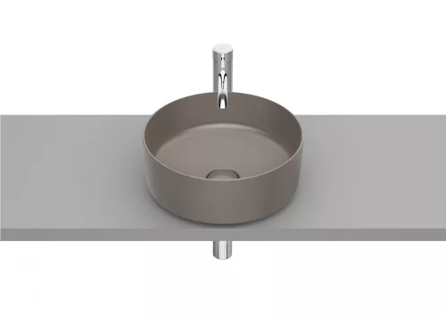 Mosdó, Roca Inspira A327523660 Round pultra ültethető mosdó 370 x 140 kávé szín