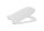 WC tető, Roca The Gap A801732001 Square Compact Slim SoftClose wc-ülőke fedéllel
