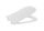 WC tető, Roca The Gap A801472003 Square Slim Soft-Close wc-ülőke fedéllel