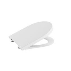   WC tető, Roca Inspira A80152C62B Round kompakt wc-ülőke és fedél 560/600 mm hosszú wc-hez, matt f