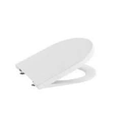   WC tető, Roca Inspira A80152C62B Round kompakt wc-ülőke és fedél 560/600 mm hosszú wc-hez, matt f