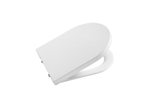 WC tető, Roca Inspira A80152200B Round wc-ülőke és fedél 560/645 mm hosszú wc-hez