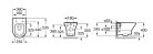 WC, Roca Nexo fali wc-csésze A346640000