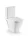 WC, Roca The Gap A342478000 álló monoblokkos WC 650 mm hosszú, alsó kifolyású