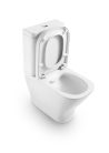 WC, Roca The Gap A34273700H kompakt monoblokkos Rimless hátfalhoz illeszkedő WC-csésze