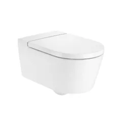   WC, Roca Inspira A346527000 Round fali WC-csésze, Rimless 560 mm hosszú
