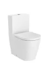 WC, Roca Inspira A342529620 Round Rimless compact falra tolható monoblokkos wc-csésze 600 mm hoss