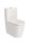 WC, Roca Inspira A342526620 Round Rimless falra tolható monoblokkos wc-csésze 645 mm hosszú, matt