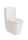 WC, Roca Inspira A342526620 Round Rimless falra tolható monoblokkos wc-csésze 645 mm hosszú, matt