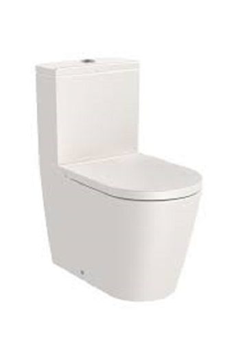 WC, Roca Inspira A342526620 Round Rimless falra tolható monoblokkos wc-csésze 645 mm hosszú, matt