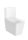 WC, Roca Inspira A342536000 Square Rimless falra tolható monoblokkos wc-csésze 645 mm hosszú