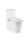 WC, Roca In-wash Inspira A803061001 álló monoblokkos Smart Toilet, tartállyal, integrált bidéfunk
