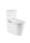 WC, Roca Inspira A80306L001 In-Wash Round Rimless monoblokkos wc