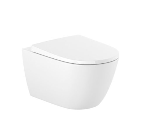 WC, Roca Ona A346687000 Rimless mélyöblítésű fali wc-csésze