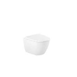 WC, Roca Ona A346688000 rimless fali WC, kompakt, fehér