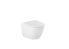 WC, Roca Ona A346688620 rimless fali WC, kompakt, matt fehér