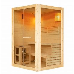   Szauna, Sanotechnik PANORAMA finn szauna, kétszemélyes J60130