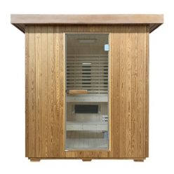  Szauna, Sanotechnik LAHTI kültéri infra- és finn szauna, 5-6 személyes F30200