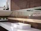 Csempe, Ape Ceramica Loft Choco 10X30 A015973