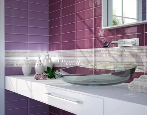 Csempe, Ape Ceramica Loft Viola 10X30 A015978