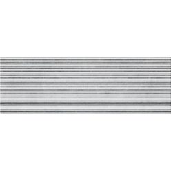 Dekorcsempe, Oliver Design Decor Cid Stripe Gris 20x60