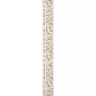 Dekorcsempe, Oliver Design Stella Beige Krople 6X50