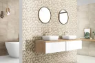 Dekorcsempe, Valore Klara Beige Dekor 25x40cm