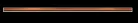 Listello, Valore Copper Glass Listwa 1x40cm
