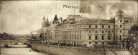 Dekorlap, Valore Post Card Beige 2 Glass Inserto 20x50cm